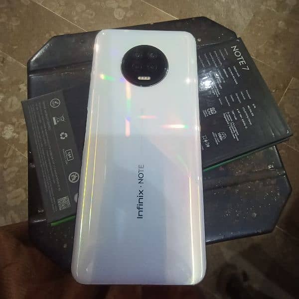 Infinix Note-7 Sealed Set, Box-Charger 12