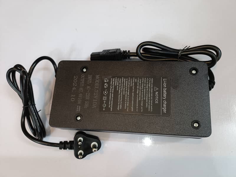 72V/10A 24S Lithium Iron Phosphate/Li Ion/Lead acid charger (87.6V) 2