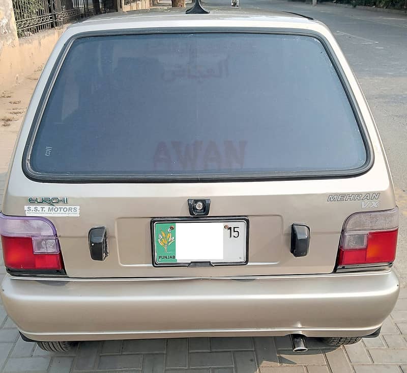 Suzuki Mehran VX A/C 2015 Almost Genuine 5