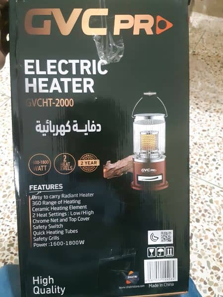 GVC PRO ELECTRIC HEATER 1