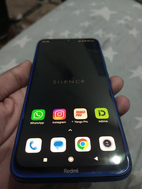 Redmi note 8 with box home used 0