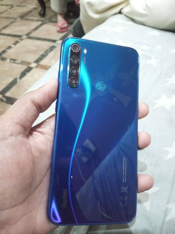 Redmi note 8 with box home used 5