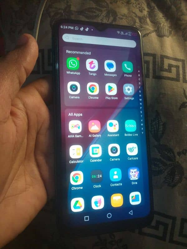 infinix hot 10i 6/128gb new condition all  finger prints ok PTA prove 6