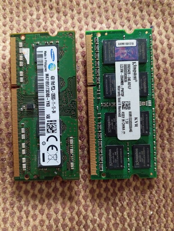 8 GB  DDR3 laptop ram 0