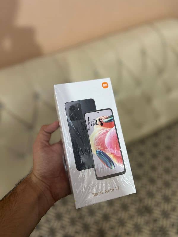 Redmi Note 12 With box and all accessories 8/128 1