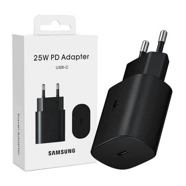 Samsung 25w Super Fast Charger With free type c cable 1