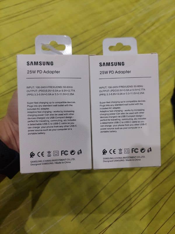 Samsung 25w Super Fast Charger With free type c cable 3