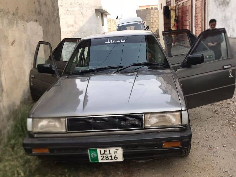 Nissan Sunny 1987 6