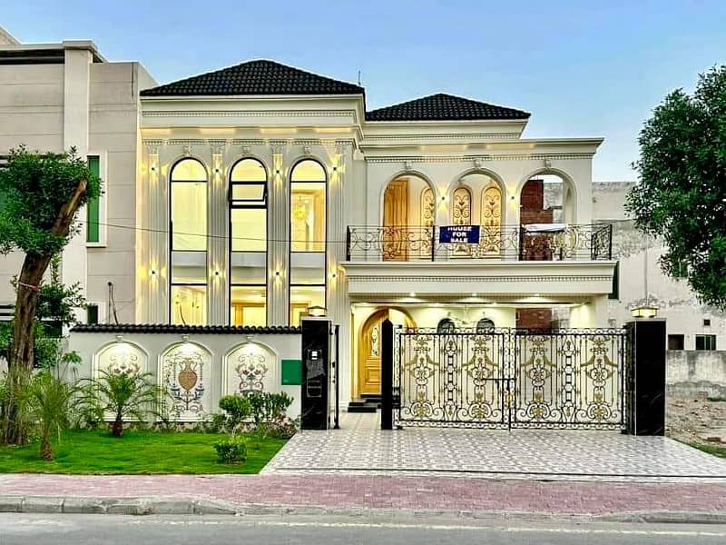 Luxurious Designer 10 Marla Brand New House For Sale In Bahria Town Lahore 0