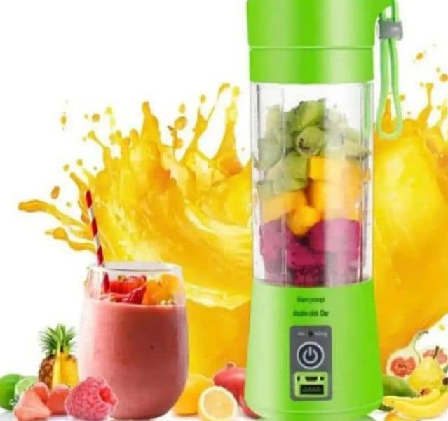 Rechargable 6 blade electric juicer mabhine 2