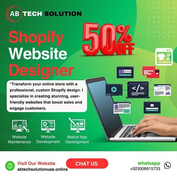 Shopify Store Designe and Development 0