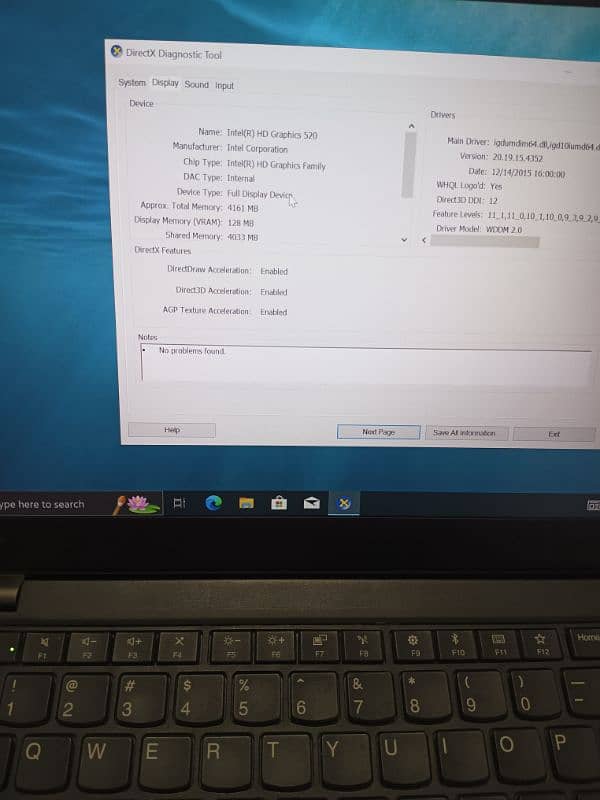 Lenovo i7, 8th generation 500 gb Nvme 12