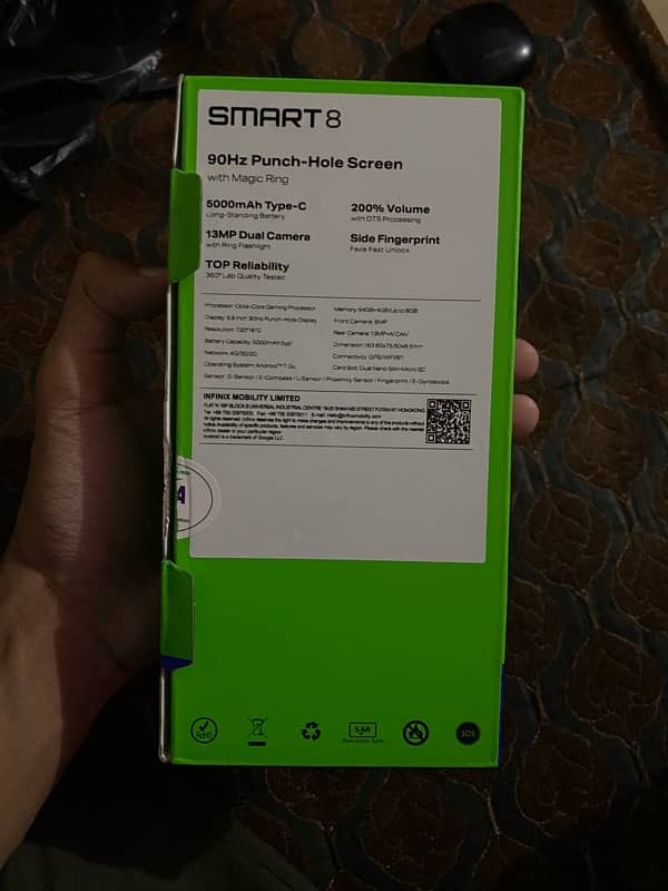 infinix smart 8 for sale 64/8 5