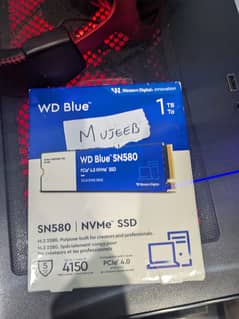 New WD Sn580 1TB GEN 4 Nvme 4150 MB/s Speed