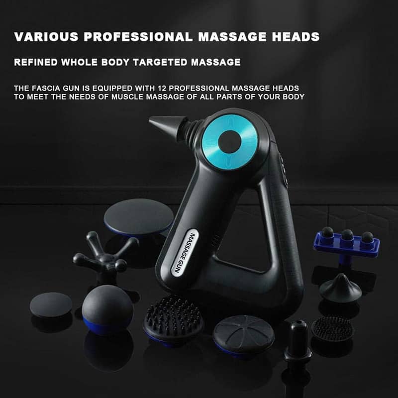 Triangle Fascia Massage Gun Deep Tissue Massager Back Neck Muscle 4