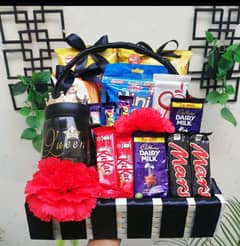 Customize gift basket & gift boxes available