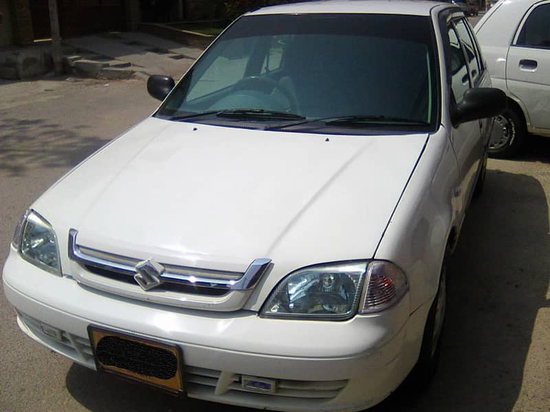 SUZUKI CULTUS VXRi MODEL 2015 WHITE COLOUR EURO 2 VERY GOOD CONDITION 12