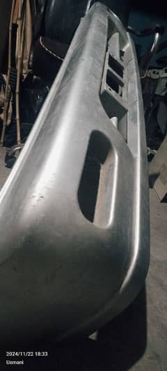 Mehran front bumper( silver color)