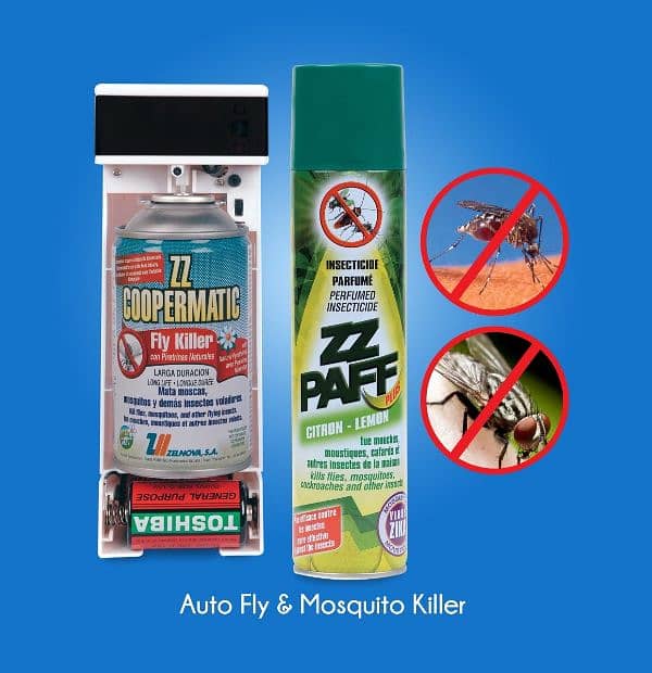 Air freshner Auto dispenser and fly killer 4