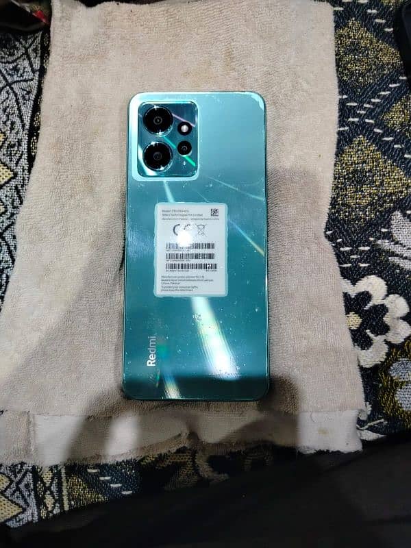 Redmi Note 12 4g for sale 8 gb ram 128 GB rom 0