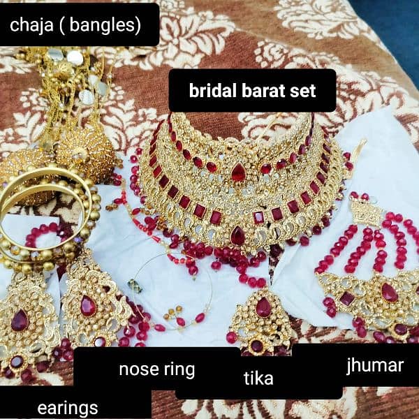 Barat complete bridal jewellery set 0