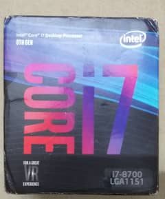 Processor intel core i7-8700,8 gen,3.2GHZ, 12MB Cache, LGA1151 vietnam