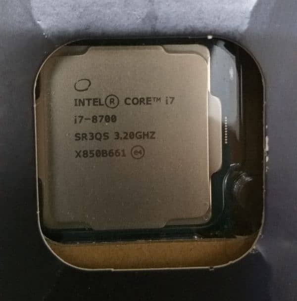 Processor intel core i7-8700,8 gen,3.2GHZ, 12MB Cache, LGA1151 vietnam 1