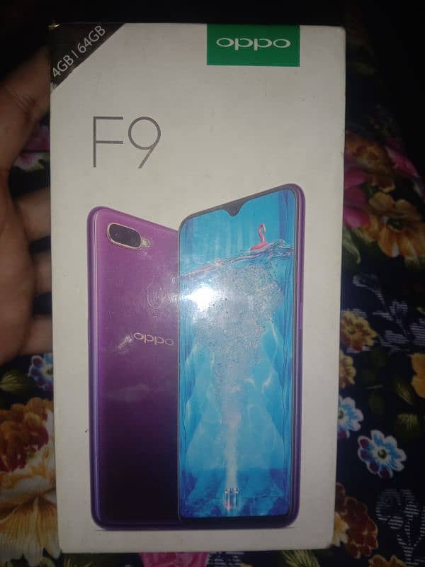 oppo f9 4gb rom or 64gb ram with box 6