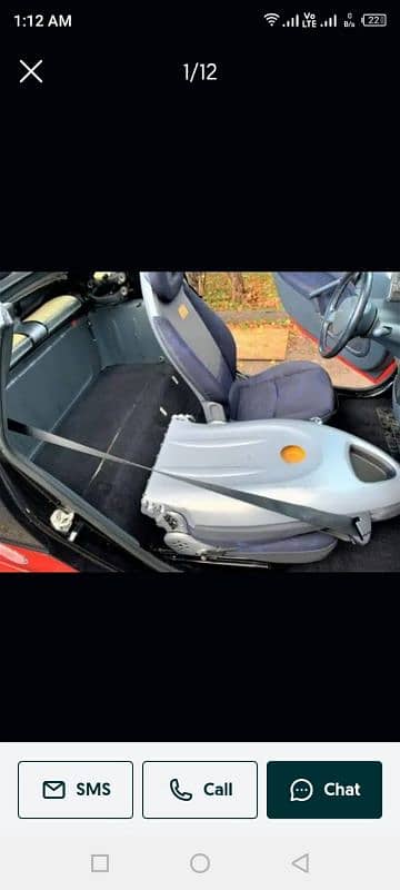 mercdies orignal sports buckets seats availble for sale 4