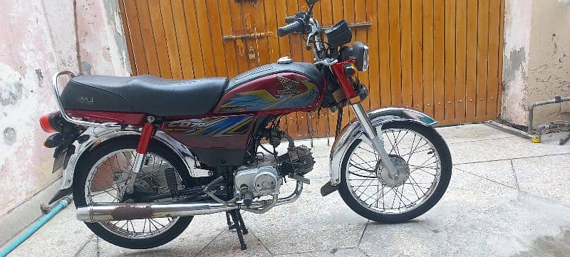 Honda CD 70 Total Genuine 1st Owner 11