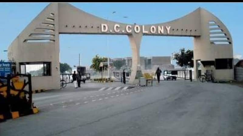 DC colony 10 marla plot for sale, sawan block 2