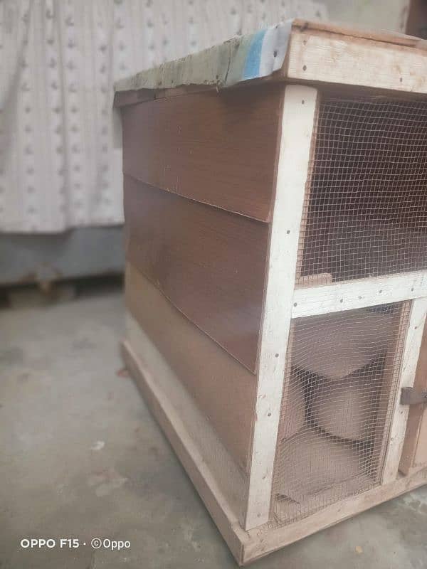 Wooden cage for sale bird's and animals  Contact:03132923175 1