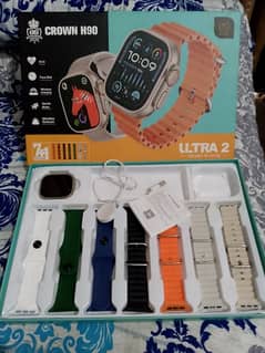 ULTRA Watch with 7 strap's