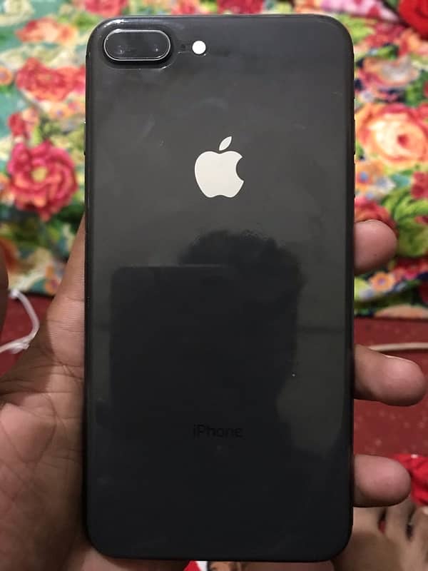 iphone 8 plus black colour contact number (03281773669) 2