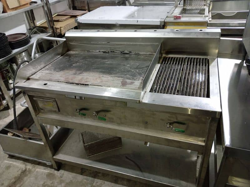 pizza oven deck dough machine pizza prep table fast food pizza restaur 9