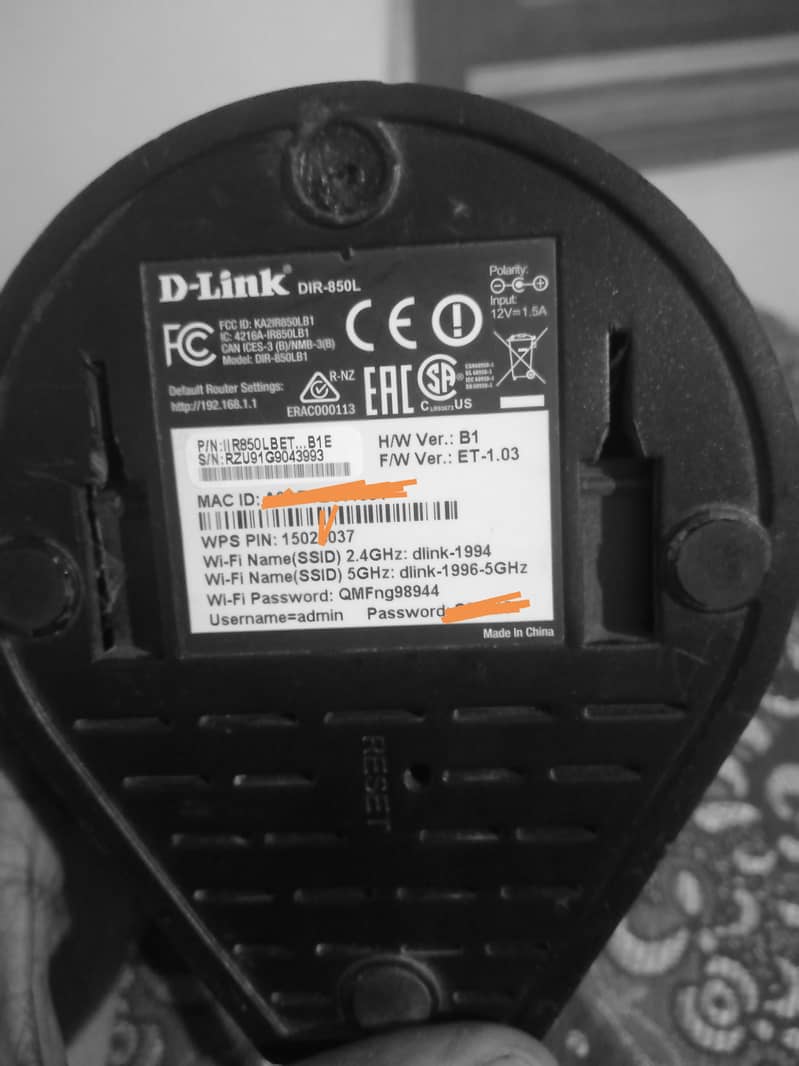 D link Dir850L router ko 3