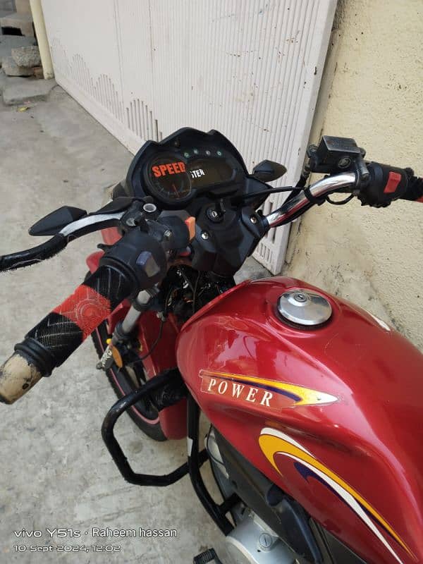 Super Power 110cc bike full original one hand use bike 3