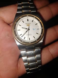 Seiko 5 Automatic watch 10/10 Made in Japan