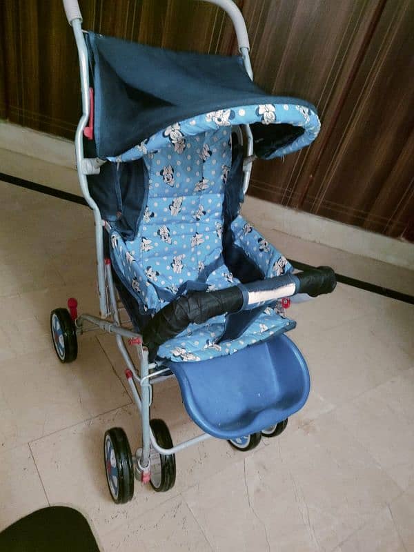 Kid Pram with baby carry cot 0