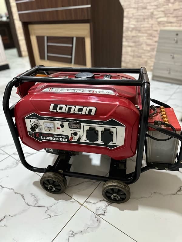 Loncin 3.5 KVA (Almost New) Generator 4