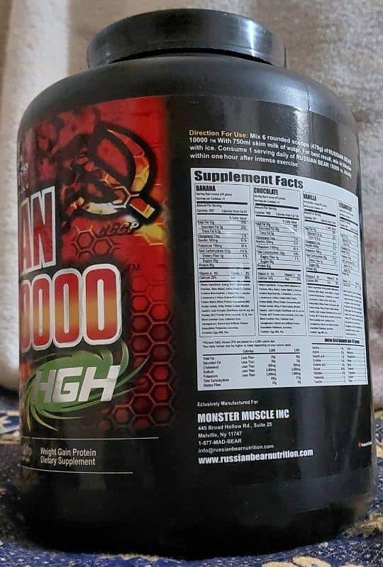 wieght gainer protein 4