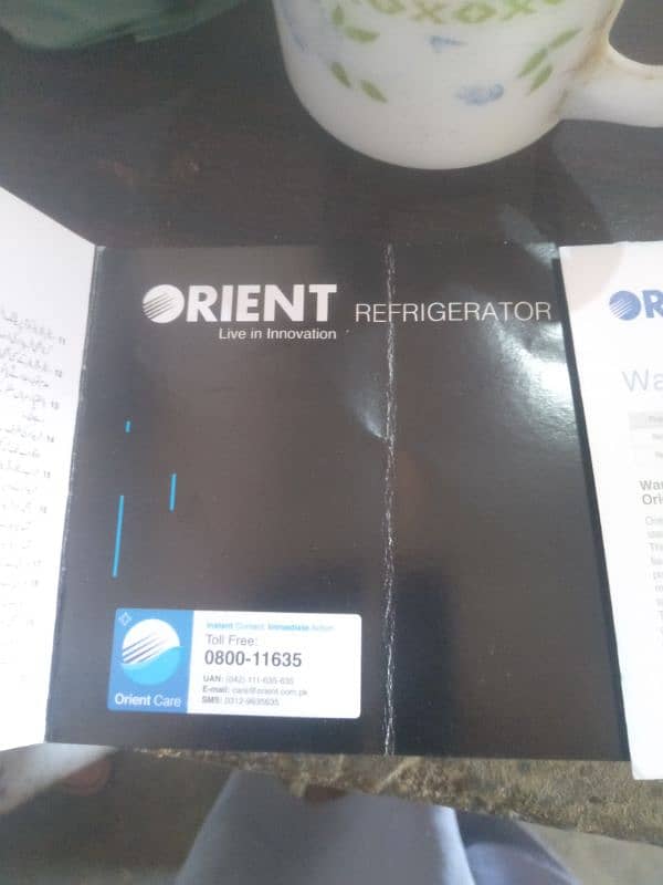 I'm selling my Orient Refrigerator 8 month Used No Any Fault 3