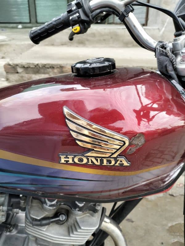 Honda125 koi Kam Ni ha bike open letter document all clear urgent sale 2