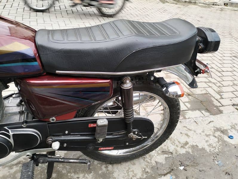 Honda125 koi Kam Ni ha bike open letter document all clear urgent sale 9