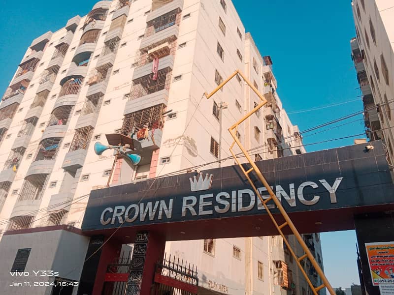 1 Bed + 1 Lounge Flat For Sale In New Building Crown Residency 18