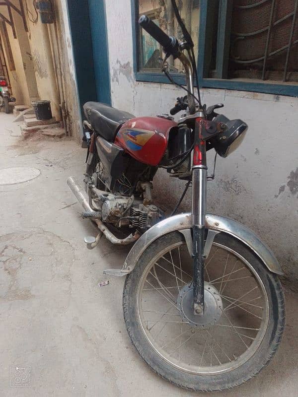 Hi speed 70cc bike 10by7 condition 1