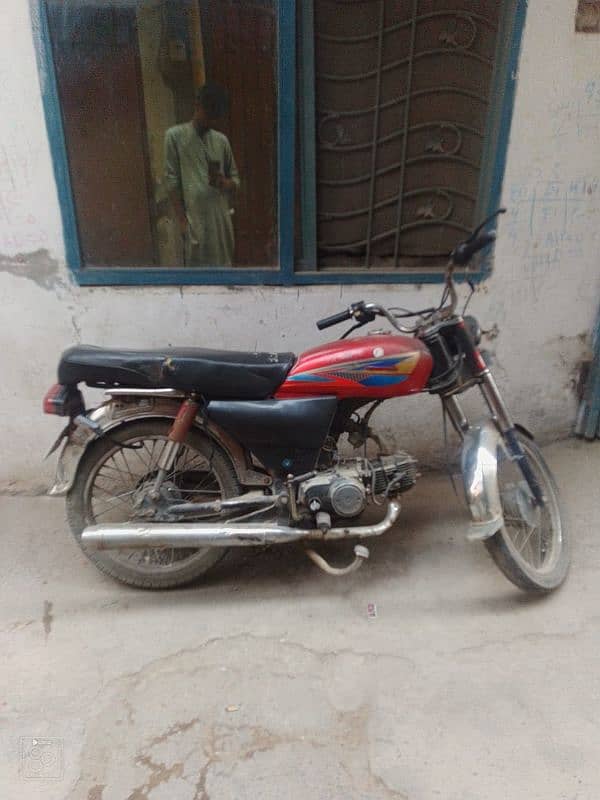 Hi speed 70cc bike 10by7 condition 2