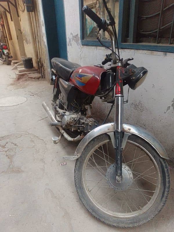 Hi speed 70cc bike 10by7 condition 3