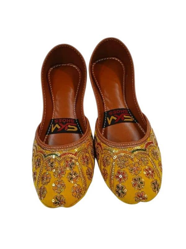 Woman beautiful fancy khussa new stock 7