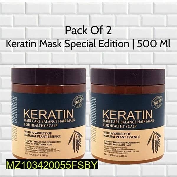 keratin hair mask with free delivery 2